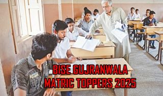 Bise Gujranwala Matric Toppers 2025 Check Full Position Holders Here