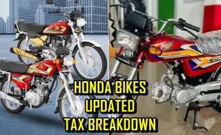 Latest Taxes On Honda Cd 70 Cg 125 In Pakistan August 2025 Update