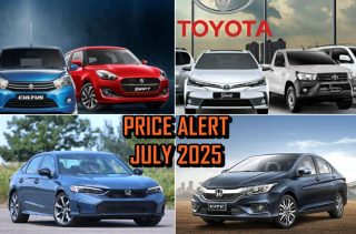 Suzuki Toyota And Honda Cars Latest Prices After New Taxes July 2025 Update