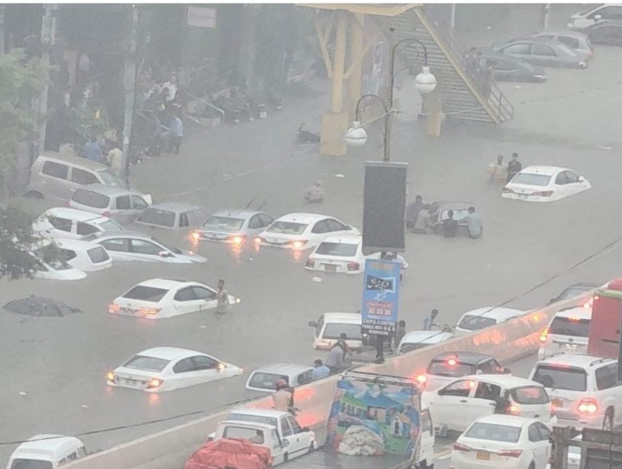 10 Dead As Karachi Flooded After Torrential Rains