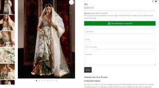Aima Baigs Bridal Outfit Price Revealed After Wedding With Zain Ahmed 