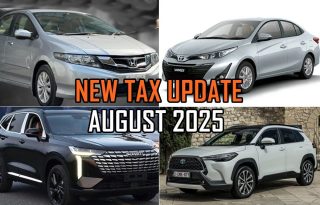 August 2025 Update Latest Taxes On Toyota Yaris Honda City And Haval H6