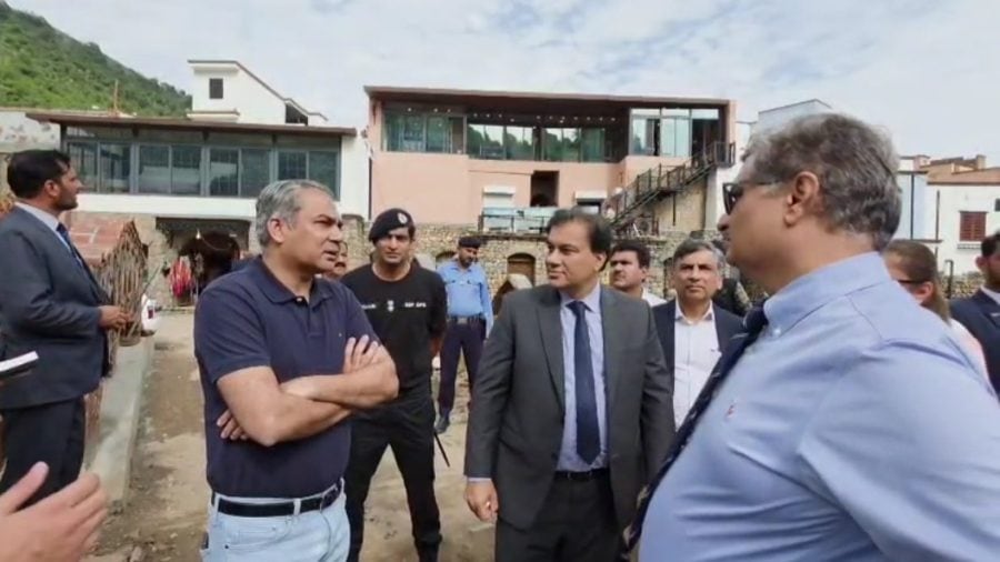 Cda Demolishes Illegal Constructions In Islamabads Saidpur Model Village