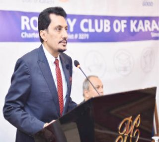 Faisal Zahid Malik Joins Rotary Club 