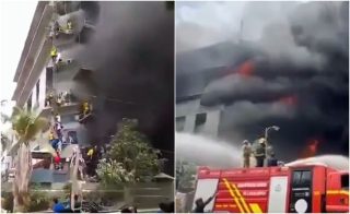 Fire At Karachi Export Processing Zone Leaves Seven Injured