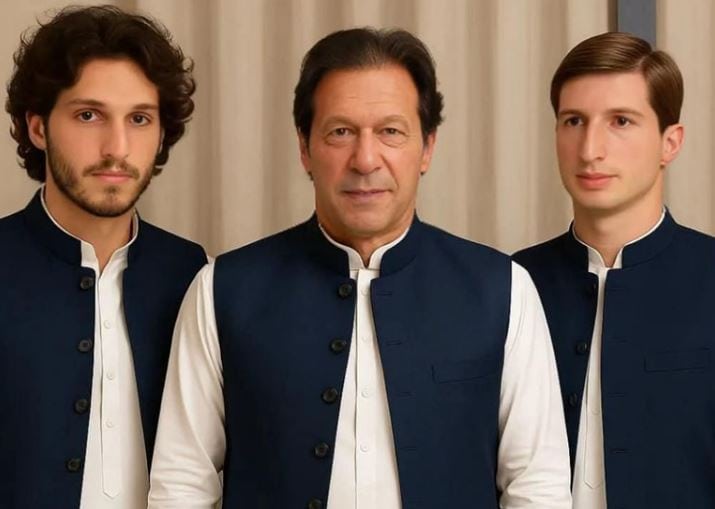 Imran Khans Sons Apply For Pakistani Visas Await Interior Ministry Approval