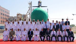 Launching Ceremony Of Pakistan Navys 3rd Hangor Class Submarine Held In China