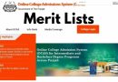Merit Lists Of Inter Admissions 2025 In Public Colleges Of Punjab Available Online