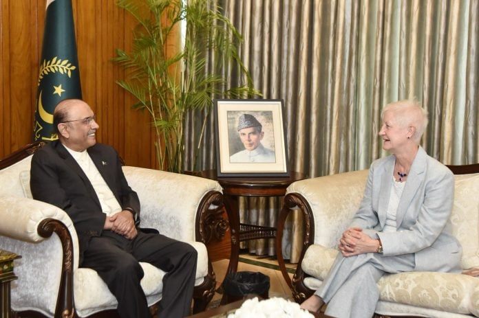 Pak Eu Ties Lauded As President Bids Farewell To Outgoing Envoy Dr Riina Kionka