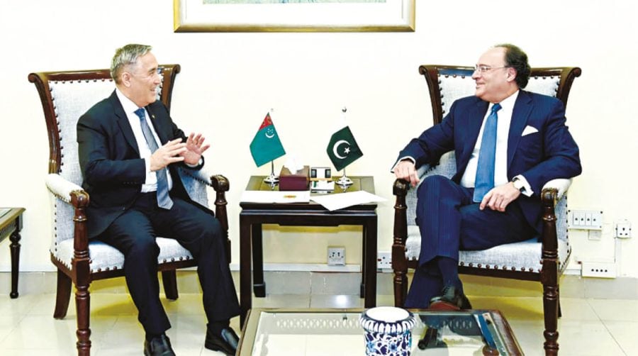 Pakistan To Deepen Relations With Turkmenistan Aurangzeb