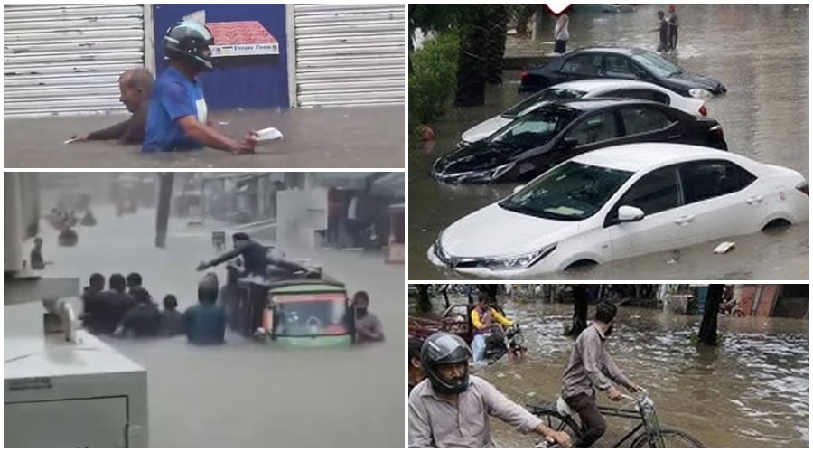 Sialkot Paralyzed As Record 355mm Rain Brings City To Standstill