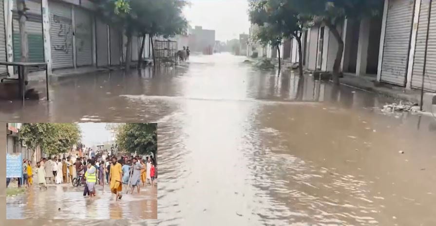 Themepark Society among Shahdara housing schemes under floodwater - Pakistan Observer