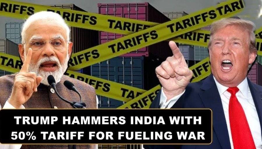 Trump Punishes India With 50pc Tariff For Fueling Ukraine War