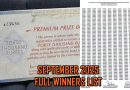 40000 Prize Bond Draw34 Winners List 10 September 2025 Pdf Download