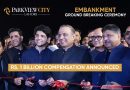 Chairman Vision Group Aleem Khan Inaugurates Park View Citys Embankment Construction