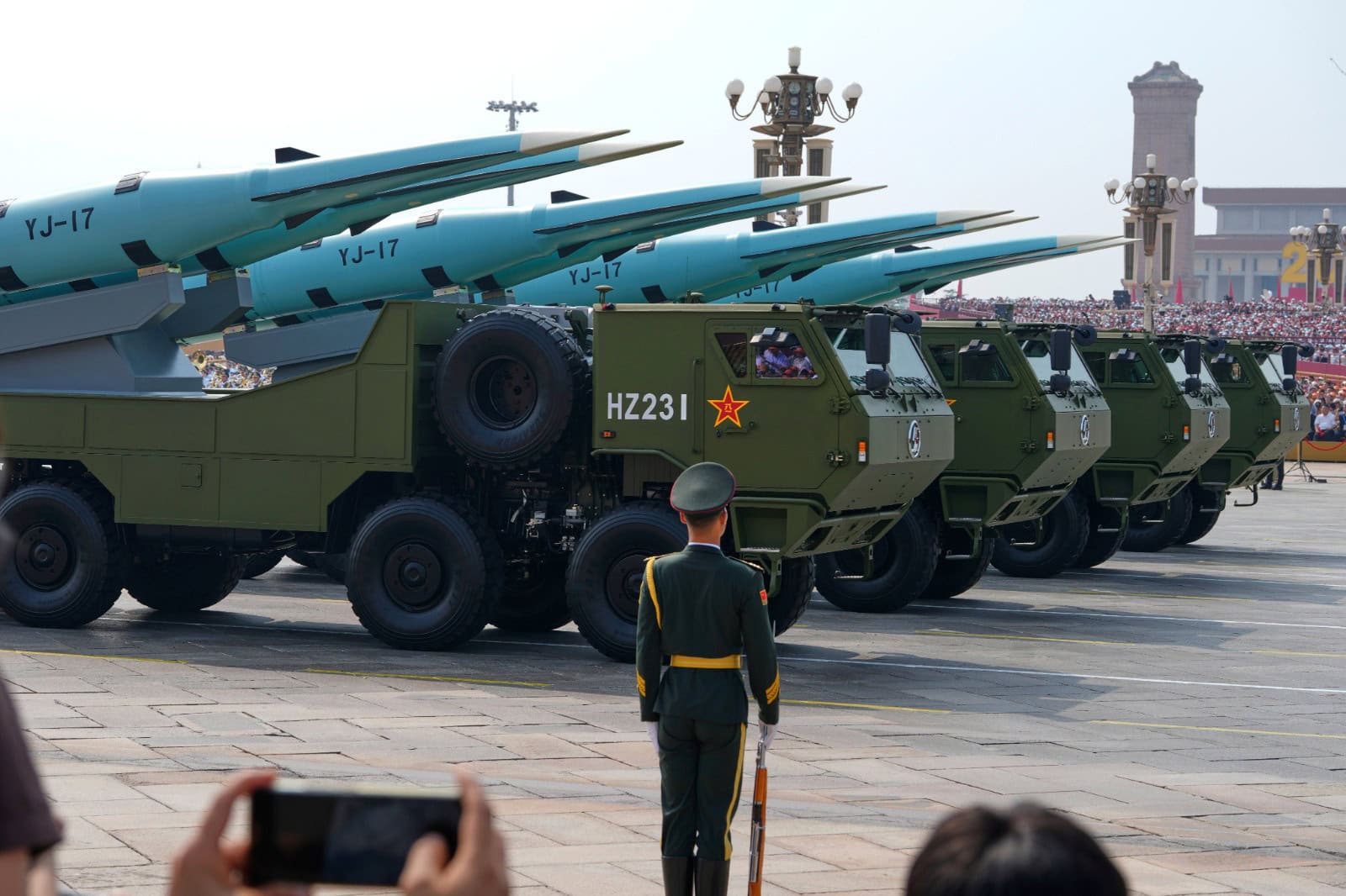 China Flexes Military Muscle At Huge Parade In Beijing