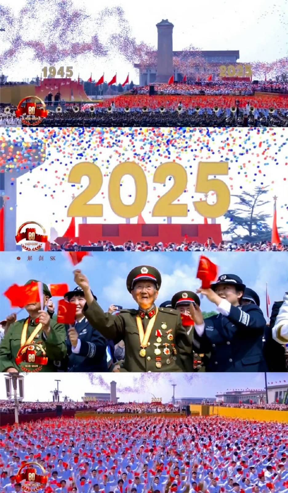 China Flexes Military Muscle At Huge Parade In Beijing