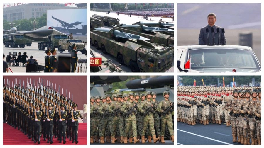 China Flexes Military Muscle At Huge Parade In Beijing