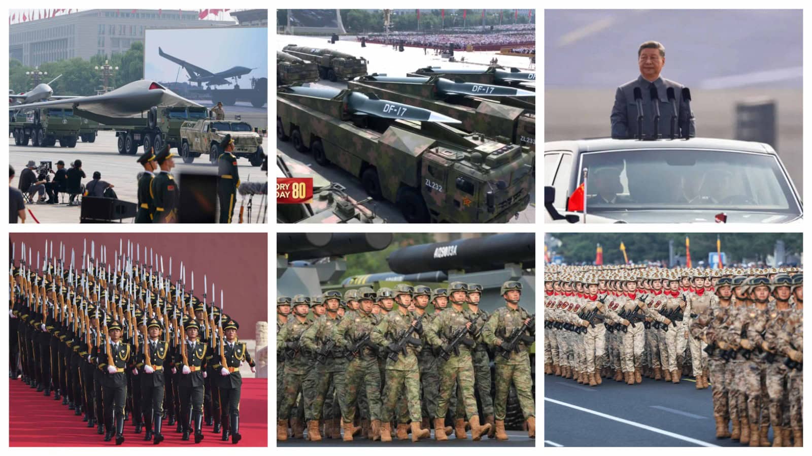 China flexes military muscle at huge parade in Beijing - Pakistan Observer