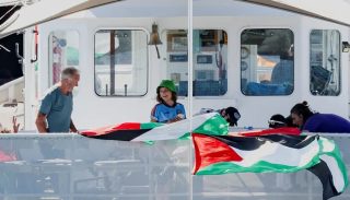 Drone Strike Hits Gaza Aid Flotilla Boat Off North Africa