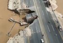 Floodwaters Wash Away Another Section Of Motorway M 5 Near Multan
