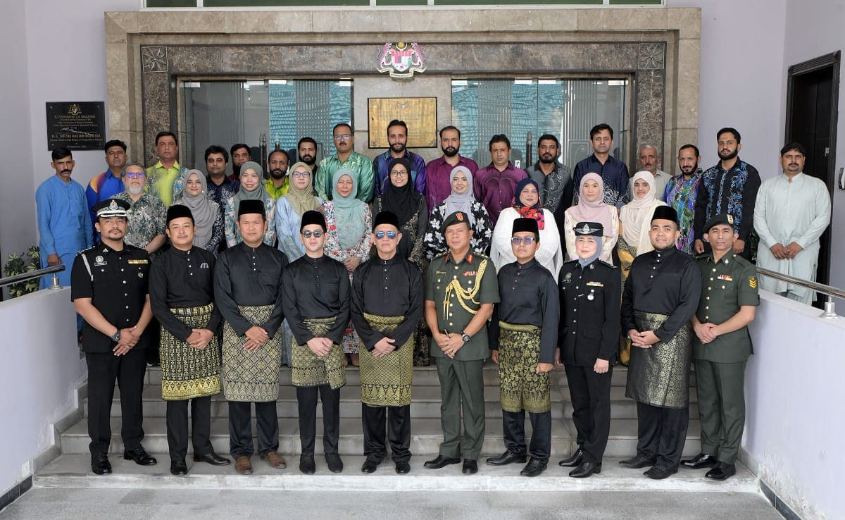 Malaysia Marks 68th National Day With Flag Raising Ceremony In Islamabad 