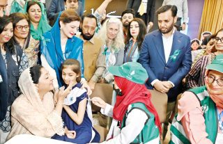 Mustafa Kamal Launches Hpv Vaccination Campaign Against Cervical Cancer