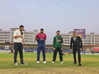 Pakistan Opt To Bat First Against Uae In T20i Tri Series Match