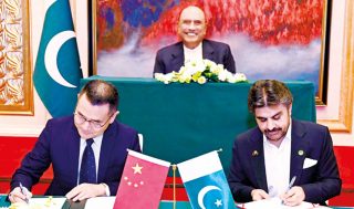 President Witnesses Signing Of Mous To Expand Pak China Cooperation