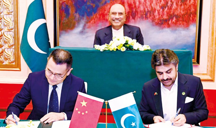 President Witnesses Signing Of Mous To Expand Pak China Cooperation
