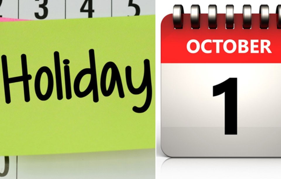 Holiday announced on October 1; Check Notification - Pakistan Observer