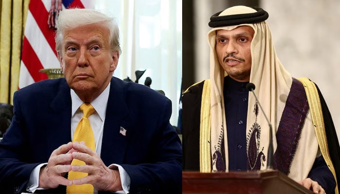 Qatari Pm To Meet Trump Over Gaza Ceasefire Israeli Attack On Doha