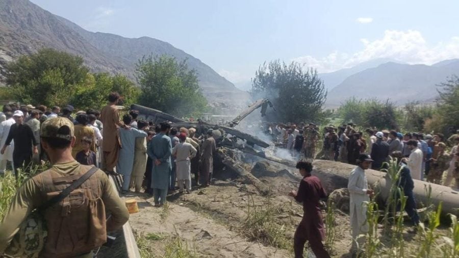 Two Pak Army Majors Among 5 Martyred In Mi 17 Helicopter Crash Near Thakdas Cantt