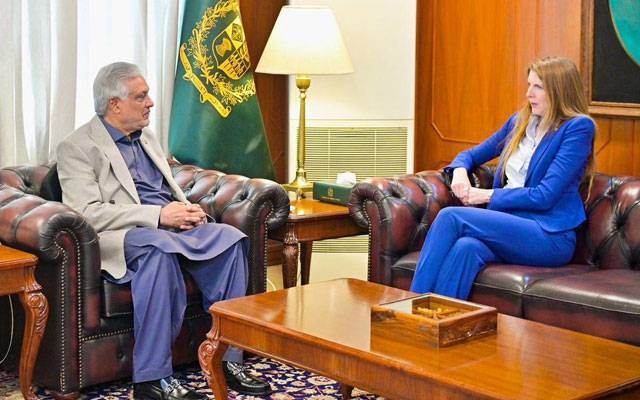 Uk Envoy Jane Marriott Pledges 3mn Support For Flood Hit Pakistan In Meeting With Dar