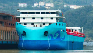 China Launches Worlds Largest Electric Cargo Ship