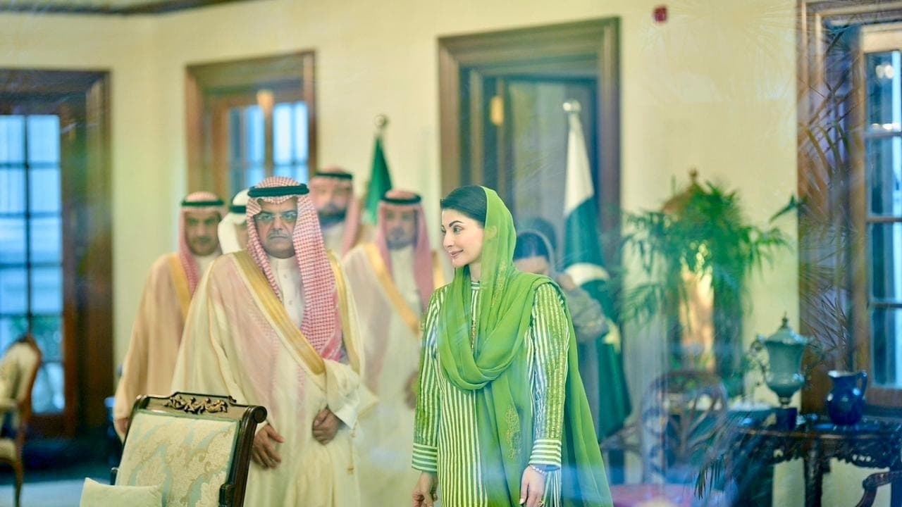 Cm Maryam Nawaz Impresses With Fluent Arabic As She Welcomes Saudi Delegation 