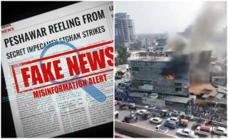 Fact Check No Drone Strikes In Peshawar As Old Fire Video Shared By Indian Accounts Amid Tensions