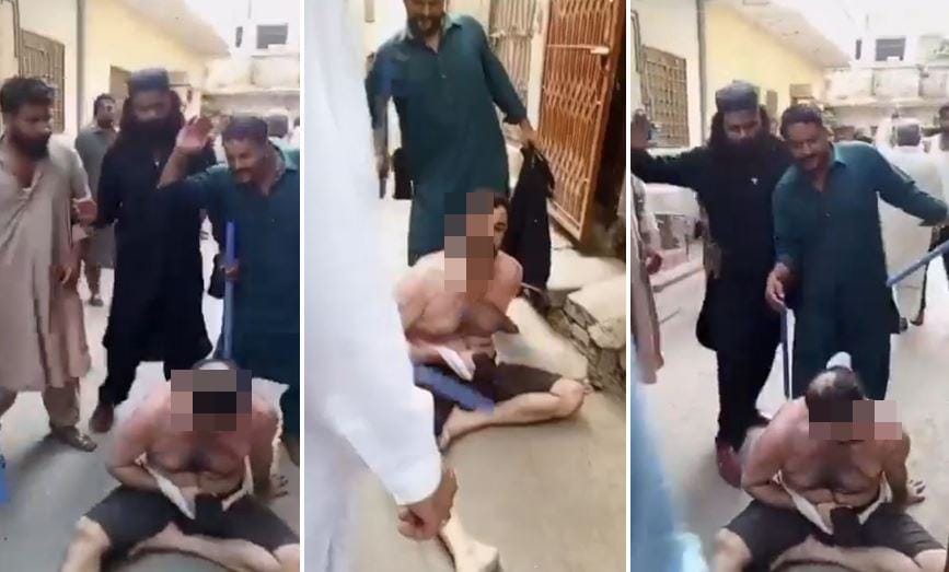 Horrifying Mob Attack In Rawalpindi As Man Dragged Naked Through Gawalmandi Streets