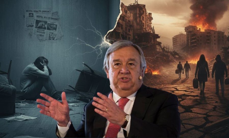 Mental Health Is Not Optional Un Chief Sounds Alarm Amid Global Conflicts Climate Disasters