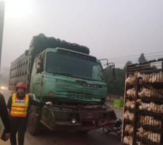 Motorcyclist Killed As Dumper Truck Hits Bike On Lahores Ferozepur Road