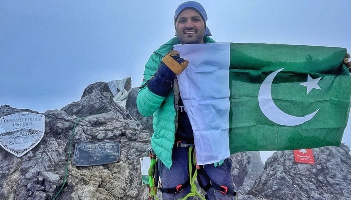 Pakistani Mountaineer Asad Ali Conquers Highest Peaks Of All 7 Continents
