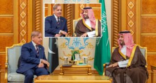 Pm Shehbaz Holds Key Talks With Saudi Crown Prince Mbs Focused On Trade Investment