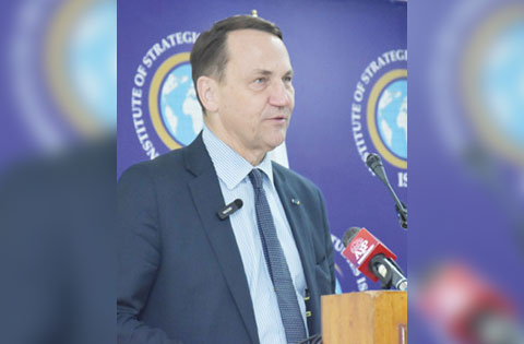 Polish Fm Highlights Multi Faceted Potential In Poland Pakistan Coop