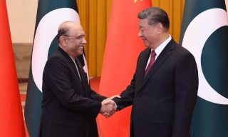 President Zardari Felicitates China On 76th National Day