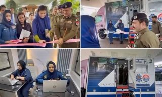 Punjabs First Mobile Police Station Launched By Cm Maryam Nawaz