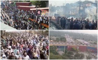 Saad Rizvi Leads Tlp Protests Underway Toward Islamabad Amid Clashes With Police