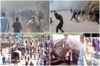 Three Cops Dead Civilians Injured Amid Violent Protests In Azad Kashmir