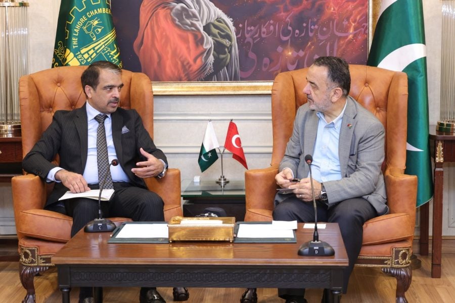 Turkish Envoy Lcci President Discuss Ways To Expand Bilateral Trade