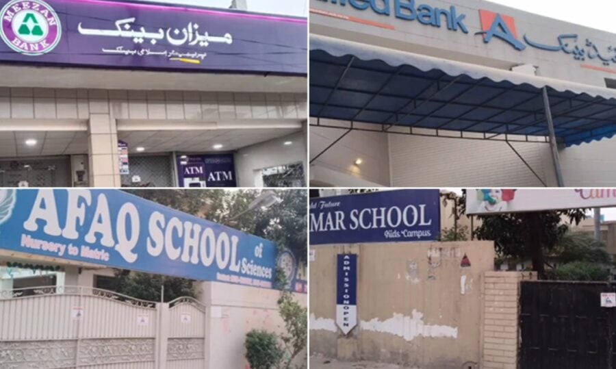 Allied Bank Meezan Bank American Lyceum Among 77 Sealed In Lahore