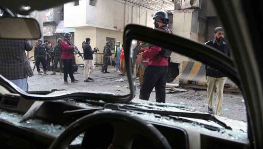 Bdu Unveils Scale Of Explosive Material Used In Suicide Attack On Peshawar Fc Headquarters